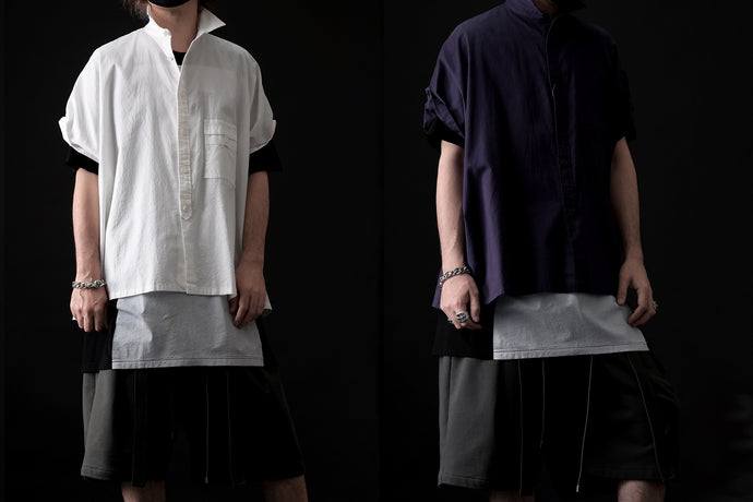 STYLING - ROLLED UP SLEEVE SHIRT BLOUSE / Y's, 11 by BBS, JOE CHIA.