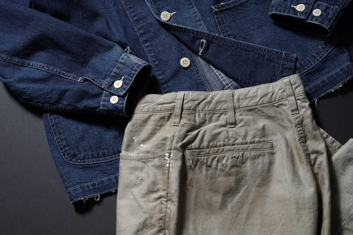 NEW ARRIVAL | MADNESS - DIRTY CHINO and COVERALL. – LOOM OSAKA