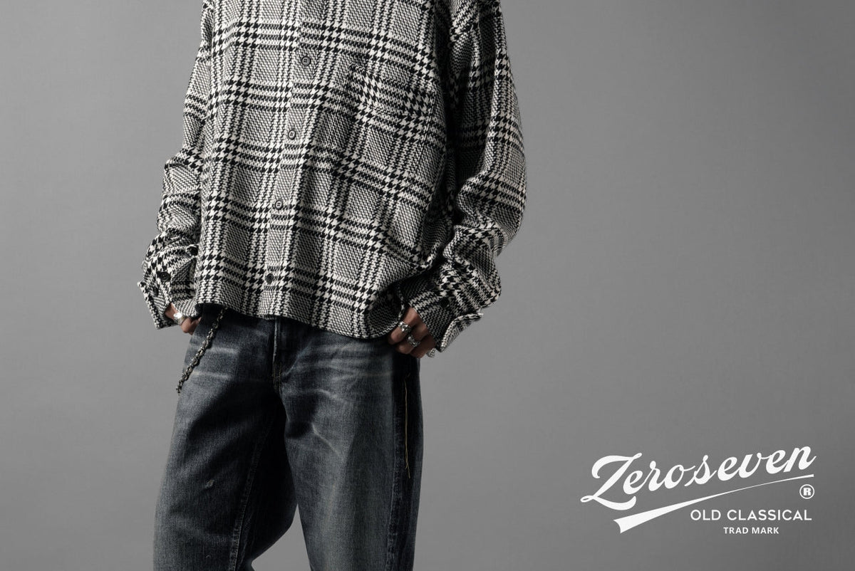 STYLING and NEW ARRIVAL | 千鳥格子シャツ×デニムパンツ - N/07