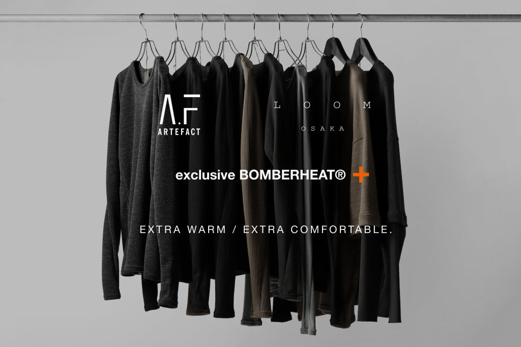 A.F ARTEFACT exclusive BomberHEAT®+ / この冬の為の企画 - (20-21AW