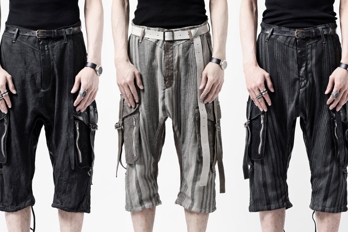 New Arrival | ARMY CARGO PKT CROPPED PANTS - incarnation. (23SS)