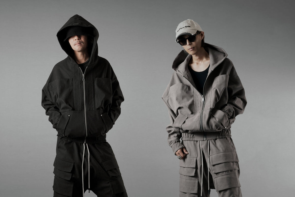 LAUNCHED | ブラック×グレー セットアップスタイル - A.F