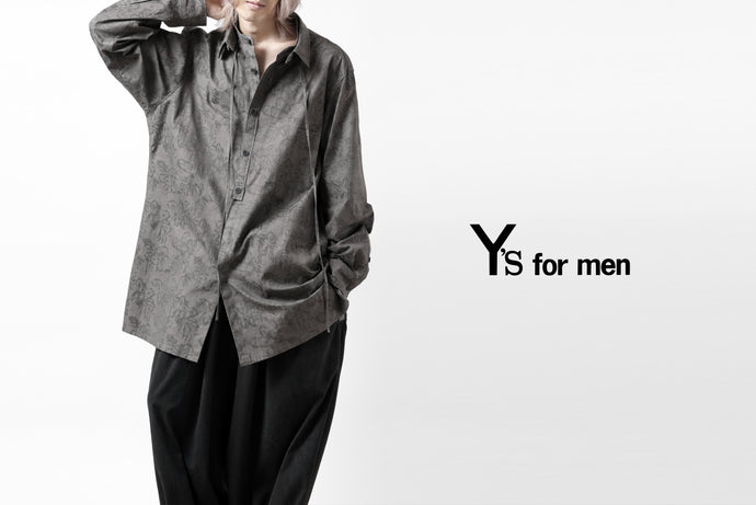 NEW ARRIVAL | Y's for men SHIRT and TROUSERS.