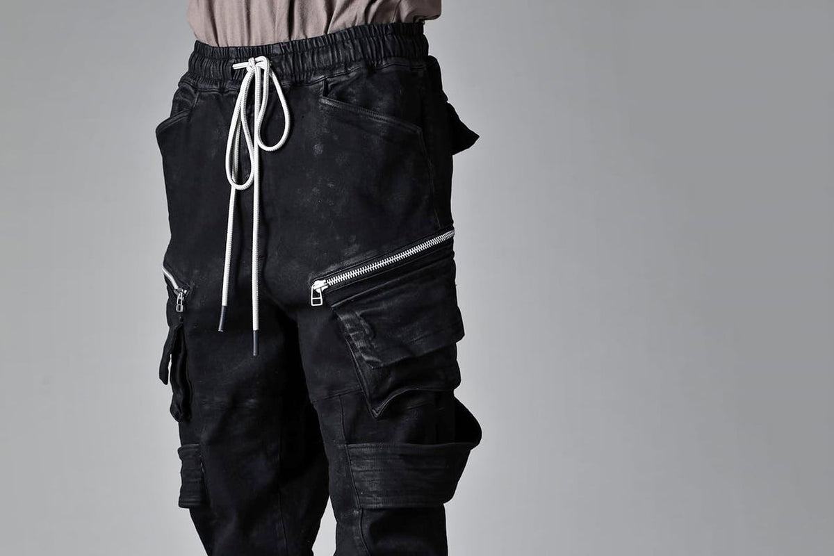 A.F ARTEFACT柿渋染めジョッパーズ サルエルパンツ A.F ARTEFACT柿渋染めジョッパーズ サルエルパンツ