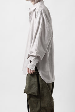 画像をギャラリービューアに読み込む, sus-sous atelier L/S shirts / 80/1 typewriter (GRAY)