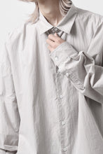 画像をギャラリービューアに読み込む, sus-sous atelier L/S shirts / 80/1 typewriter (GRAY)