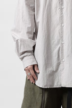 画像をギャラリービューアに読み込む, sus-sous atelier L/S shirts / 80/1 typewriter (GRAY)