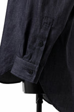 Load image into Gallery viewer, sus-sous atelier L/S shirts / 6oz uneven yarn denim (INDIGO / RIGID)