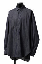 Load image into Gallery viewer, sus-sous atelier L/S shirts / 6oz uneven yarn denim (INDIGO / RIGID)