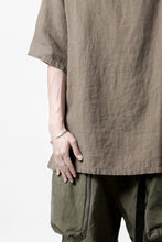 画像をギャラリービューアに読み込む, sus-sous sleeping shirts s/s / Belgium linen (MOCHA)