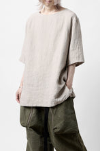 画像をギャラリービューアに読み込む, sus-sous sleeping shirts s/s / Belgium linen (NATURAL)