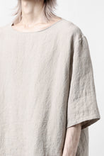 画像をギャラリービューアに読み込む, sus-sous sleeping shirts s/s / Belgium linen (NATURAL)