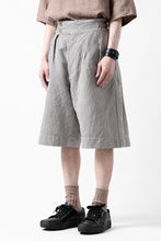 画像をギャラリービューアに読み込む, sus-sous gurkha short trousers / Herringbone Hickory (STRIPE)