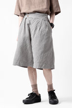 画像をギャラリービューアに読み込む, sus-sous gurkha short trousers / Herringbone Hickory (STRIPE)