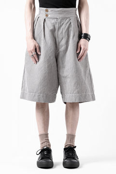 画像をギャラリービューアに読み込む, sus-sous gurkha short trousers / Herringbone Hickory (STRIPE)