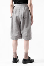 画像をギャラリービューアに読み込む, sus-sous gurkha short trousers / Herringbone Hickory (STRIPE)
