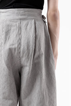 画像をギャラリービューアに読み込む, sus-sous gurkha short trousers / Herringbone Hickory (STRIPE)