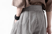 画像をギャラリービューアに読み込む, sus-sous gurkha short trousers / Herringbone Hickory (STRIPE)
