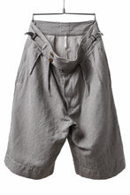 画像をギャラリービューアに読み込む, sus-sous gurkha short trousers / Herringbone Hickory (STRIPE)