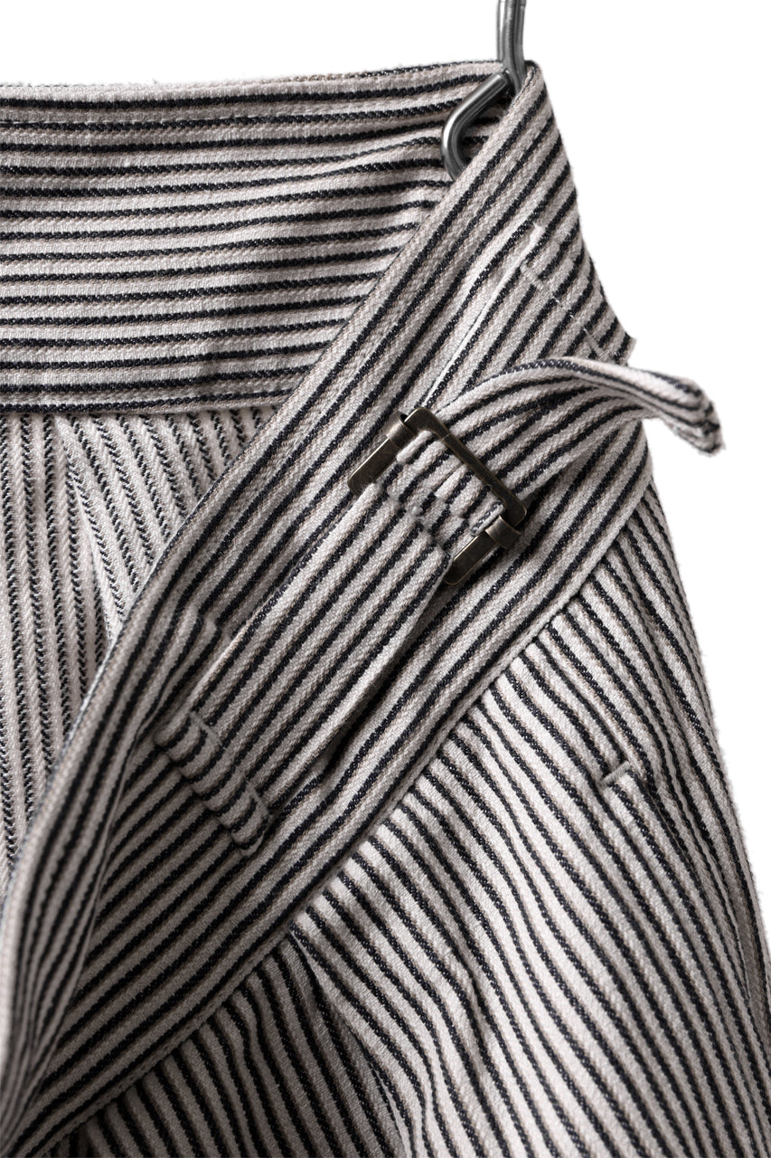 画像をギャラリービューアに読み込む, sus-sous gurkha short trousers / Herringbone Hickory (STRIPE)