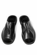 画像をギャラリービューアに読み込む, sus-sous basting sandals / Smooth Cow Leather (BLACK)