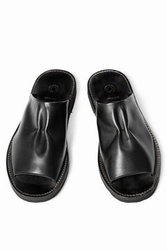 画像をギャラリービューアに読み込む, sus-sous basting sandals / Smooth Cow Leather (BLACK)