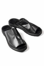 画像をギャラリービューアに読み込む, sus-sous basting sandals / Smooth Cow Leather (BLACK)