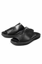 画像をギャラリービューアに読み込む, sus-sous basting sandals / Smooth Cow Leather (BLACK)