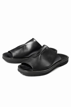 画像をギャラリービューアに読み込む, sus-sous basting sandals / Smooth Cow Leather (BLACK)