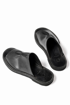 画像をギャラリービューアに読み込む, sus-sous basting sandals / Smooth Cow Leather (BLACK)