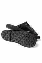 画像をギャラリービューアに読み込む, sus-sous basting sandals / Smooth Cow Leather (BLACK)