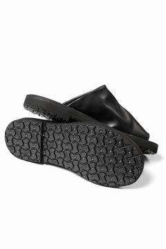 画像をギャラリービューアに読み込む, sus-sous basting sandals / Smooth Cow Leather (BLACK)