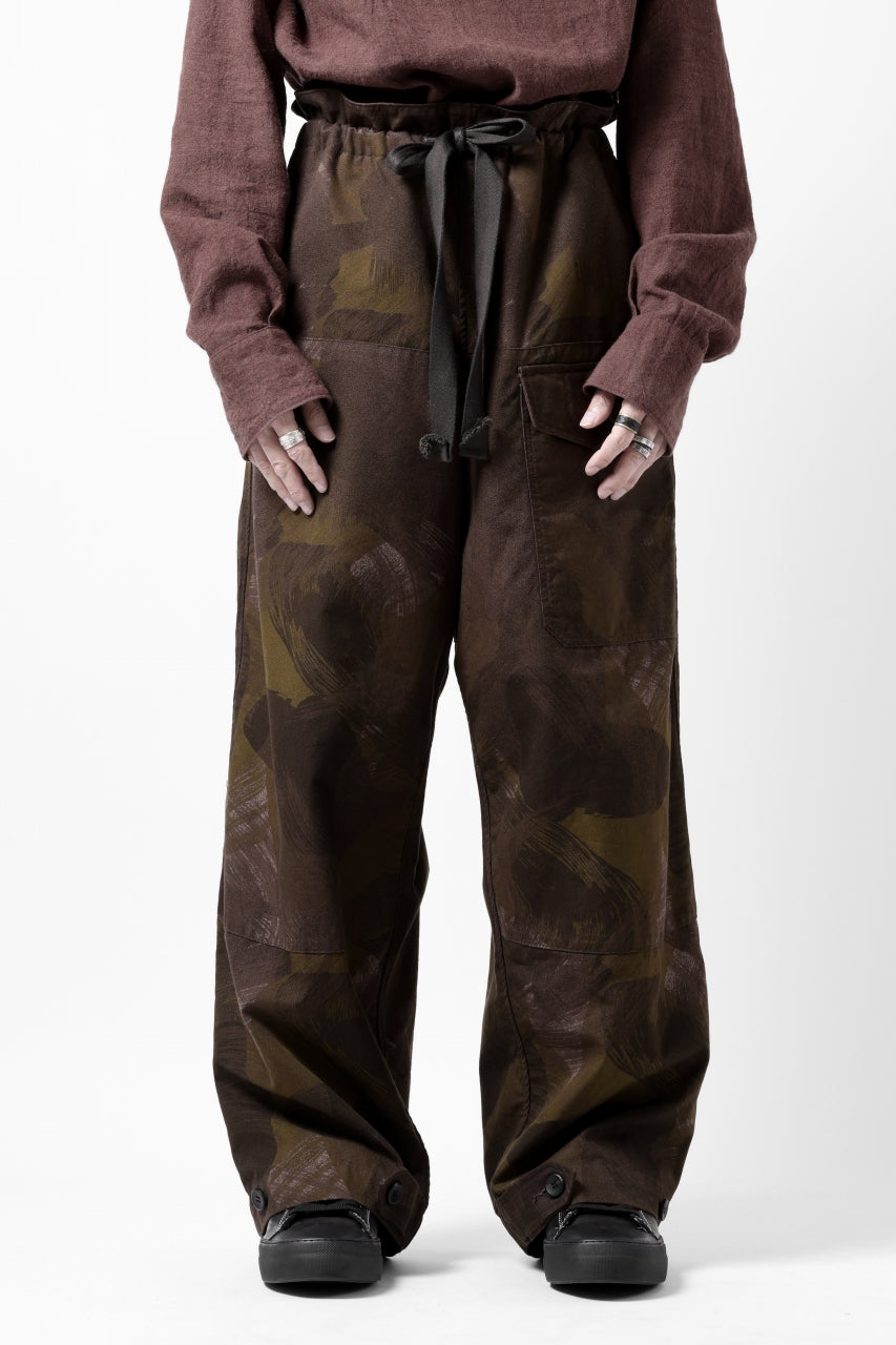 Load image into Gallery viewer, sus-sous limited trousers MK-0 / british military cotton (CAMOUFLAGE)