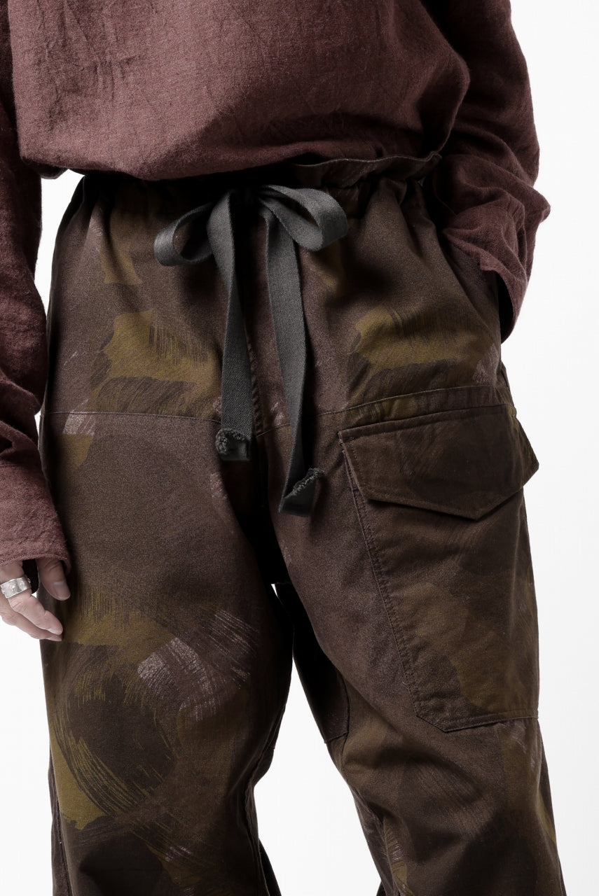sus-sous limited trousers MK-0 / british military cotton (CAMOUFLAGE)