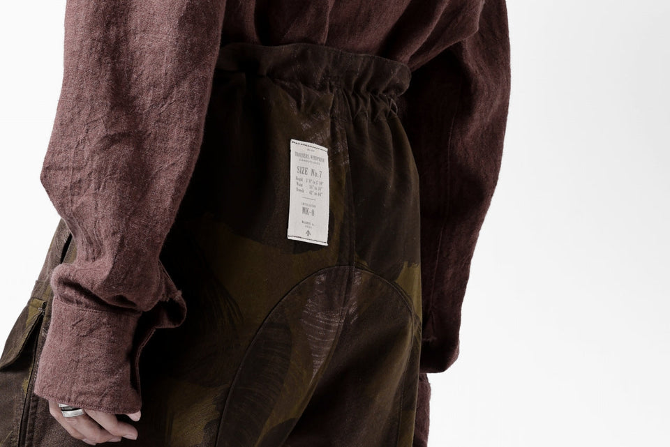 Load image into Gallery viewer, sus-sous limited trousers MK-0 / british military cotton (CAMOUFLAGE)
