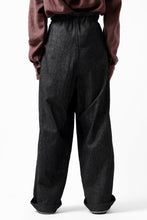 Load image into Gallery viewer, sus-sous trousers MK-1 / 11.5oz supima silket denim (BLACK)