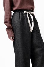 Load image into Gallery viewer, sus-sous trousers MK-1 / 11.5oz supima silket denim (BLACK)