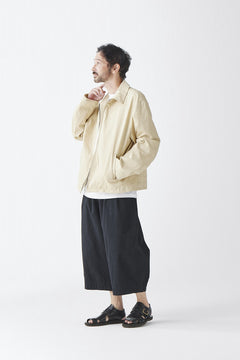 Load image into Gallery viewer, sus-sous exclusive atelier trousers / 10/2 linen cotton hop suck (BLACK)