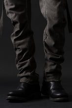 画像をギャラリービューアに読み込む, masnada BAGGY GUSSET POCKET PANTS / STRETCH RELIEF STRIPE COTTON (DUST)