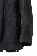 画像をギャラリービューアに読み込む, sus-sous 50's British MIDDLE PARKA / Vintage Flight Twill Nylon (BLACK)