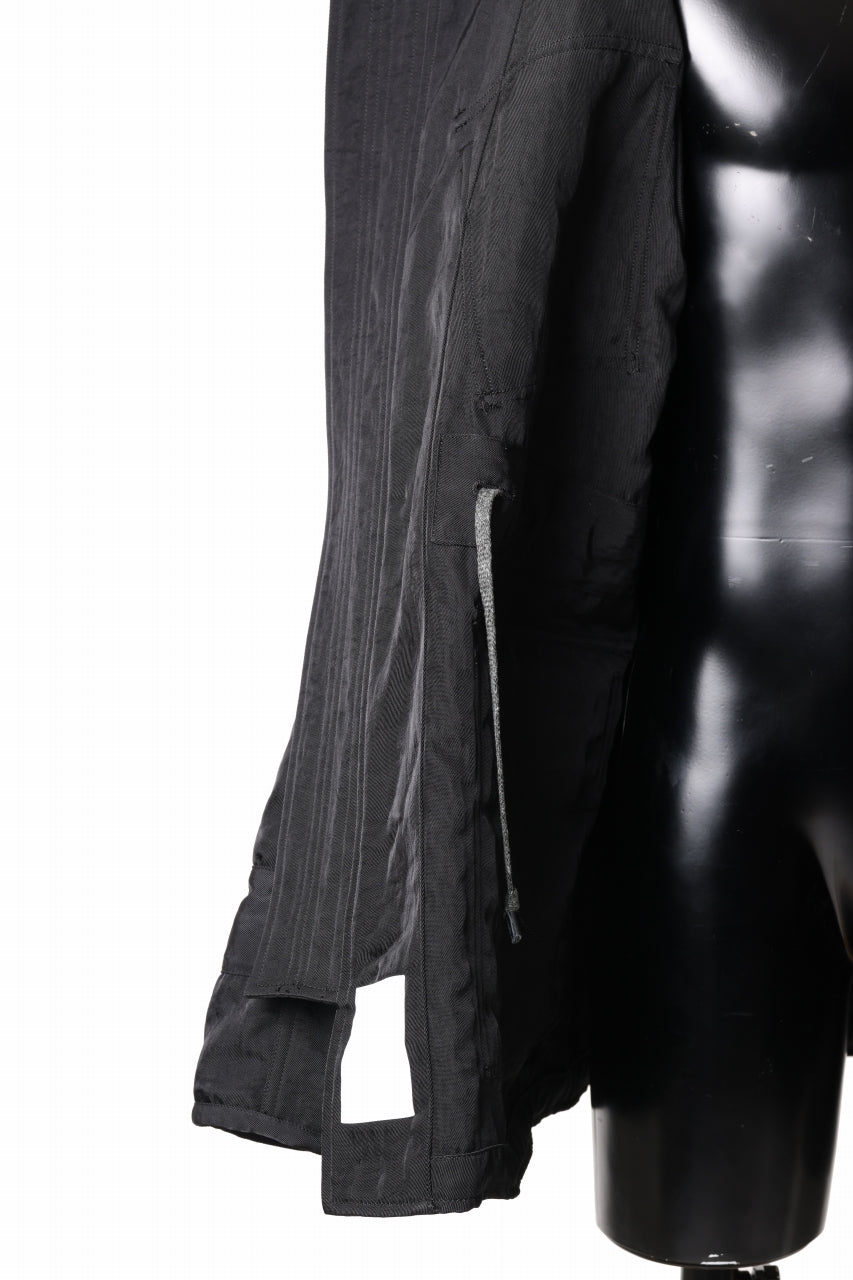 画像をギャラリービューアに読み込む, sus-sous 50's British MIDDLE PARKA / Vintage Flight Twill Nylon (BLACK)