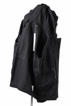 画像をギャラリービューアに読み込む, sus-sous 50's British MIDDLE PARKA / Vintage Flight Twill Nylon (BLACK)