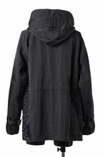画像をギャラリービューアに読み込む, sus-sous 50's British MIDDLE PARKA / Vintage Flight Twill Nylon (BLACK)