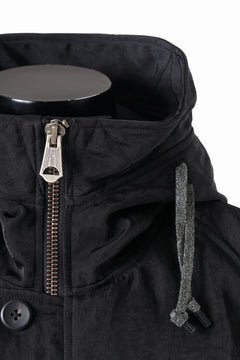 画像をギャラリービューアに読み込む, sus-sous 50's British MIDDLE PARKA / Vintage Flight Twill Nylon (BLACK)