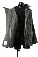 画像をギャラリービューアに読み込む, sus-sous 50's British MIDDLE PARKA / Vintage Flight Twill Nylon (SAGE GREEN)
