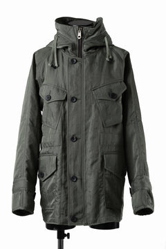 画像をギャラリービューアに読み込む, sus-sous 50's British MIDDLE PARKA / Vintage Flight Twill Nylon (SAGE GREEN)