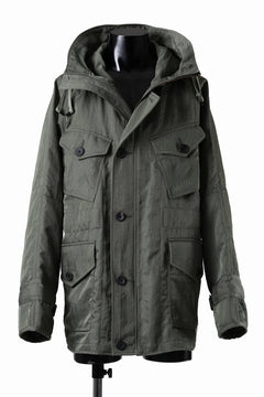 画像をギャラリービューアに読み込む, sus-sous 50's British MIDDLE PARKA / Vintage Flight Twill Nylon (SAGE GREEN)