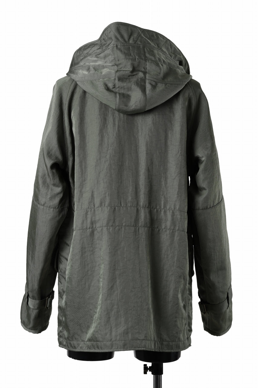 画像をギャラリービューアに読み込む, sus-sous 50's British MIDDLE PARKA / Vintage Flight Twill Nylon (SAGE GREEN)