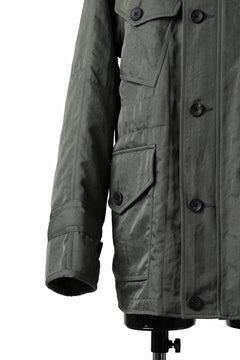画像をギャラリービューアに読み込む, sus-sous 50's British MIDDLE PARKA / Vintage Flight Twill Nylon (SAGE GREEN)