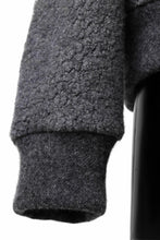 Load image into Gallery viewer, sus-sous Full Zip Track Jacket / Wool Boa Knit (GRAY)